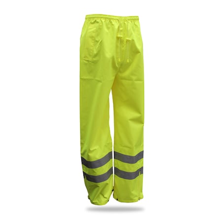 Boss Boss Yellow Polyester Rain Pants XL 3NR3000X
